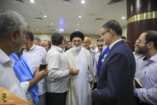 شلوغ ترین هتل مکه امروز میزبان سرپرست حجاج ایرانی بود  9