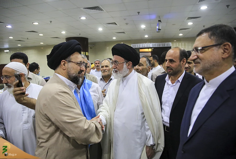 شلوغ ترین هتل مکه امروز میزبان سرپرست حجاج ایرانی بود  11