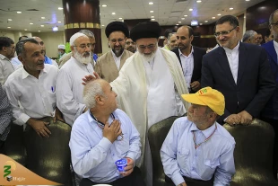 شلوغ ترین هتل مکه امروز میزبان سرپرست حجاج ایرانی بود  13