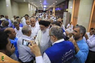شلوغ ترین هتل مکه امروز میزبان سرپرست حجاج ایرانی بود  19