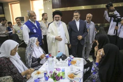شلوغ ترین هتل مکه امروز میزبان سرپرست حجاج ایرانی بود  23