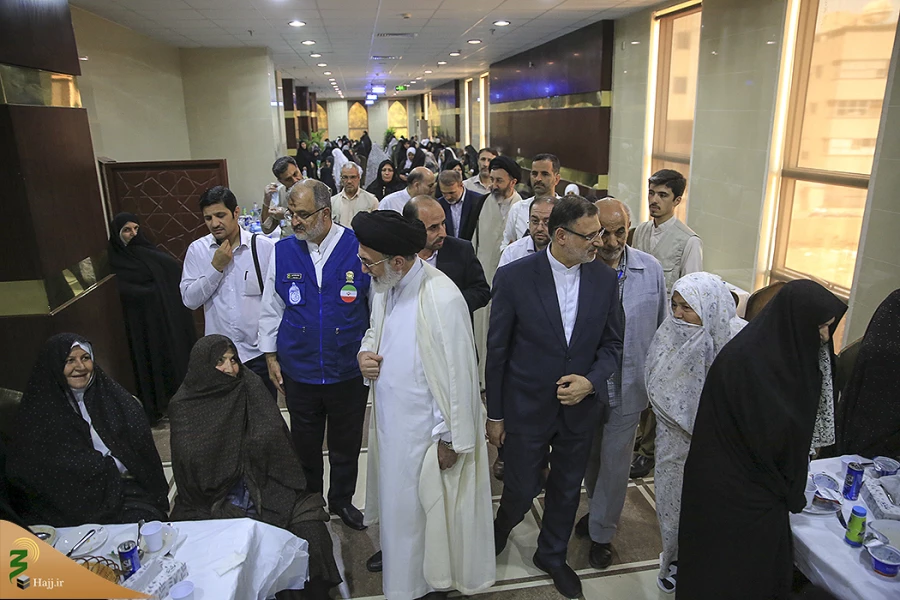 شلوغ ترین هتل مکه امروز میزبان سرپرست حجاج ایرانی بود  25