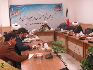 سومین جلسه کمیته فرهنگی اربعین استان قم برگزار شد 5