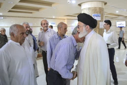 استقبال گرم حجاج بوشهری از سرپرست حجاج ایرانی 4
