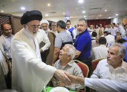 استقبال گرم حجاج بوشهری از سرپرست حجاج ایرانی 7
