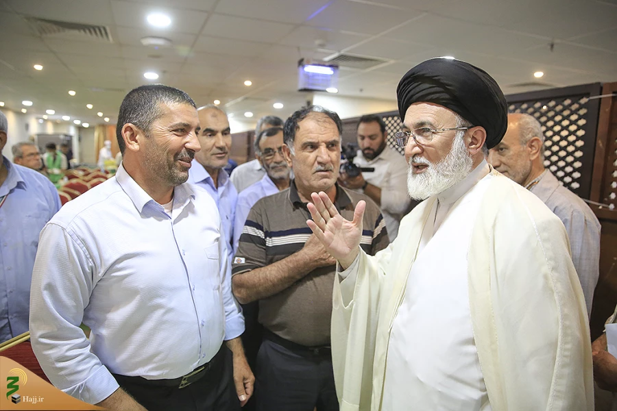 استقبال گرم حجاج بوشهری از سرپرست حجاج ایرانی 9