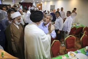 استقبال گرم حجاج بوشهری از سرپرست حجاج ایرانی 10