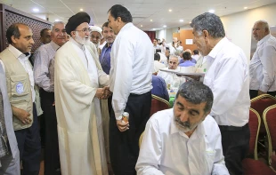 استقبال گرم حجاج بوشهری از سرپرست حجاج ایرانی 8