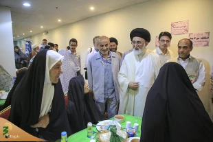 استقبال گرم حجاج بوشهری از سرپرست حجاج ایرانی 16