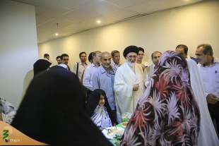 استقبال گرم حجاج بوشهری از سرپرست حجاج ایرانی 17