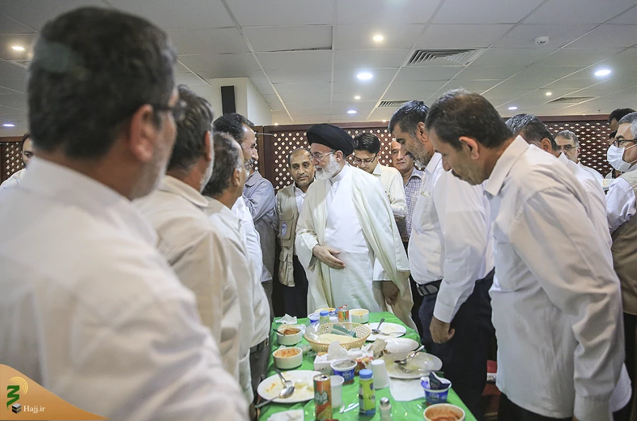 استقبال گرم حجاج بوشهری از سرپرست حجاج ایرانی 13