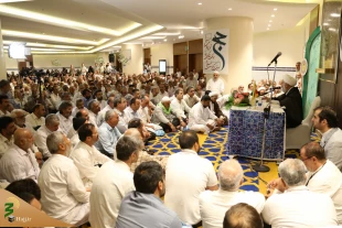 زمزمه دعای کمیل  راهیان عرفات در جوار بیت الله الحرام - گزارش تصویری  9