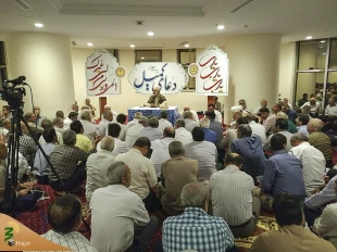 زمزمه دعای کمیل  راهیان عرفات در جوار بیت الله الحرام - گزارش تصویری  12