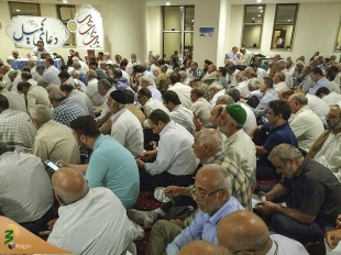زمزمه دعای کمیل  راهیان عرفات در جوار بیت الله الحرام - گزارش تصویری  14