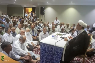 زمزمه دعای کمیل  راهیان عرفات در جوار بیت الله الحرام - گزارش تصویری  15