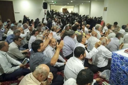 زمزمه دعای کمیل  راهیان عرفات در جوار بیت الله الحرام - گزارش تصویری  16