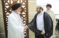 دیدارنمایندگان بعثه های مراجع عظام تقلید با سرپرست حجاج ایرانی 2