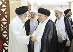 دیدارنمایندگان بعثه های مراجع عظام تقلید با سرپرست حجاج ایرانی 4