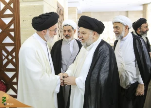 دیدارنمایندگان بعثه های مراجع عظام تقلید با سرپرست حجاج ایرانی 4