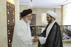 دیدارنمایندگان بعثه های مراجع عظام تقلید با سرپرست حجاج ایرانی 5