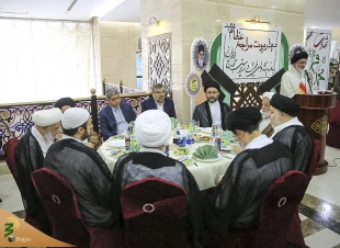 دیدارنمایندگان بعثه های مراجع عظام تقلید با سرپرست حجاج ایرانی 7