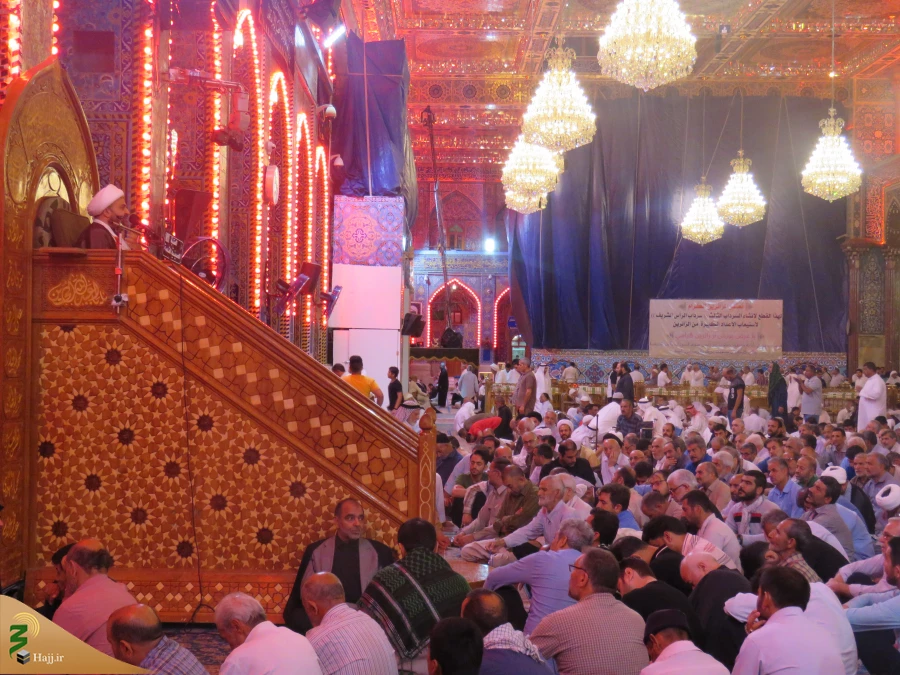 آرامش هانری کربن مسیحی با ذکر"یا باقر" و"یا صادق"

در روز شهادت جانسوز امام محمد باقر(ع)زائران ایرانی در حرم سیدالشهدا(ع)در مراسم بعثه مقام معظم رهبری حاضر شده و به سوگواری پرداختند. 4