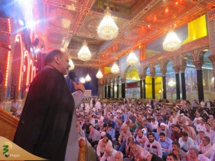 آرامش هانری کربن مسیحی با ذکر"یا باقر" و"یا صادق"

در روز شهادت جانسوز امام محمد باقر(ع)زائران ایرانی در حرم سیدالشهدا(ع)در مراسم بعثه مقام معظم رهبری حاضر شده و به سوگواری پرداختند. 8