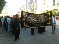 برگزاری موکب امام رضا در روز شهادت امام باقر علیه السلام در کاظمین

به مناسبت شهادت حضرت امام باقر علیهما السلام زائرین ایرانی امامین جوادین(ع) در قالب موکب امام رضا در کاظمین عزاداری کردند. 2