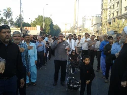 برگزاری موکب امام رضا در روز شهادت امام باقر علیه السلام در کاظمین

به مناسبت شهادت حضرت امام باقر علیهما السلام زائرین ایرانی امامین جوادین(ع) در قالب موکب امام رضا در کاظمین عزاداری کردند. 4