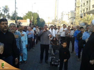 برگزاری موکب امام رضا در روز شهادت امام باقر علیه السلام در کاظمین

به مناسبت شهادت حضرت امام باقر علیهما السلام زائرین ایرانی امامین جوادین(ع) در قالب موکب امام رضا در کاظمین عزاداری کردند. 4