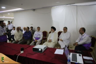 سرپرست حجاج ایرانی  از واحد حمل و نقل ترددی بازدید کرد 2