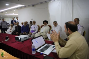 سرپرست حجاج ایرانی  از واحد حمل و نقل ترددی بازدید کرد 6