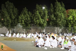 درک اسرار عرفات در شب نهم ذیحجه ؛ زائران بیت الله الحرام شب عرفه را با مناجات و دعا به صبح رساندند 24