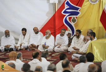 شعارهای برائت از مشرکان زائران ایرانی درعرفات طنین انداز شد – گزارش تصویری 14