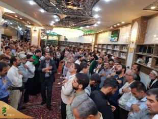 دعای شب عرفه زائران ایرانی درسرداب علقمی  

دعای پر فضیلت شب عرفه با حضور زائران ایرانی حرم مطهر حضرت سیدالشهدا (ع) با شور و شکوه خاصی در سرداب حرم حضرت عباس(ع) خوانده شد. 4