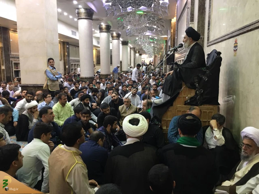 دعای عرفه درسرداب حرم امام حسین ع برگزار شد-گزارش تصویری 7