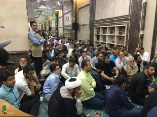 دعای عرفه درسرداب حرم امام حسین ع برگزار شد-گزارش تصویری 5