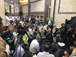 دعای عرفه درسرداب حرم امام حسین ع برگزار شد-گزارش تصویری 6