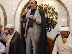 برگزاری دعای عرفه زائران ایرانی در سرداب علقمی -گزارش تصویری 3 2