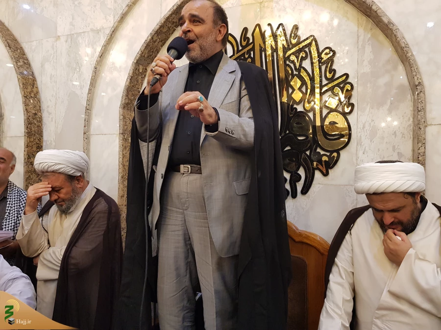 برگزاری دعای عرفه زائران ایرانی در سرداب علقمی -گزارش تصویری 3 2