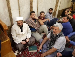 برگزاری دعای عرفه زائران ایرانی در سرداب علقمی -گزارش تصویری 3 4