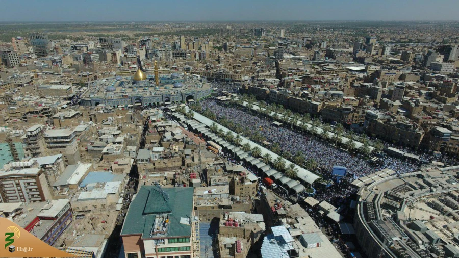تصاویری از برگزاری اعمال روز عرفه در بین الحرمین 7
