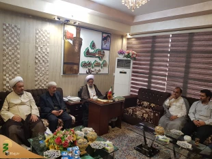 دیدار کارگزاران عتبات عالیات باحجه الاسلام والمسلمین نجفی روحانی-'گزارش تصویری

به مناسبت روز عیدسعید قربان جلسه دیدار کارگزاران عتبات عالیات( بعثه مقام معظم رهبری،حج وزیارت وستاد شمسا)باحجه الاسلام والمسلمین نجفی روحانی دردفتر بعثه مقام معظم رهبری در ک