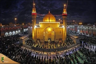 در جوار امیر المؤمنین علی (علیه السلام)