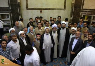دانشجویان خادم مراسم دعای عرفه در حرم امام حسین + تصاویر  2