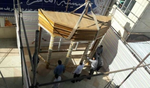 نیم ضریح مقام حضرت زینب(س) وارد کرمانشاه شد 5