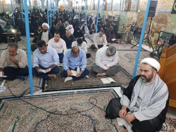 طنین نغمه های دعای ندبه در خیمـه‌گاه کربلا/عکس

زمزمه های دعای ندبه صبح جمعه این هفته نیز در خیمه گاه امام حسین(علیه السلام) طنین انداز شد و زائران و مجاوران سیدالشهدا به نجوای عارفانه و عاشقانه پرداختند. 2