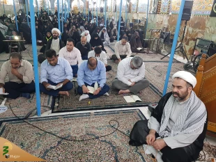 طنین نغمه های دعای ندبه در خیمـه‌گاه کربلا/عکس

زمزمه های دعای ندبه صبح جمعه این هفته نیز در خیمه گاه امام حسین(علیه السلام) طنین انداز شد و زائران و مجاوران سیدالشهدا به نجوای عارفانه و عاشقانه پرداختند. 2