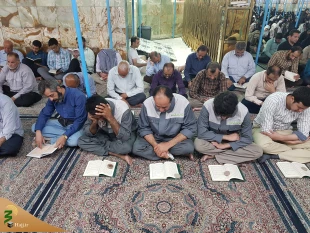 طنین نغمه های دعای ندبه در خیمـه‌گاه کربلا/عکس

زمزمه های دعای ندبه صبح جمعه این هفته نیز در خیمه گاه امام حسین(علیه السلام) طنین انداز شد و زائران و مجاوران سیدالشهدا به نجوای عارفانه و عاشقانه پرداختند. 2