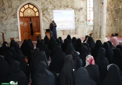دانشجویان مزار حر را در کربلا زیارت کردند 4